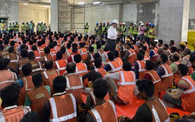 Independence day celebration at NTT data center park