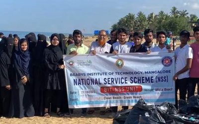 Bearys Group of Institutions organise Ullal Beach clean up day