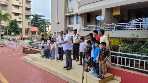 Independence Day 2023- His Grace Appartments, Mangalore