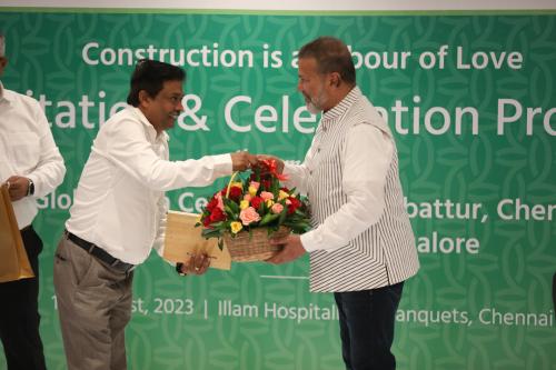 Illam Hospitality & Banquets - Vendors Felicitation