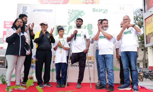 Bearys Green Run 2nd Edition – A Grand Success at Bearys City Centre, Shivamogga