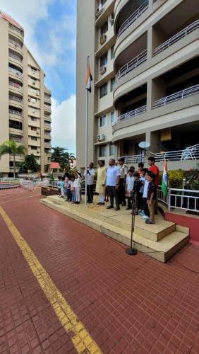 Independence Day 2023- His Grace Appartments, Mangalore