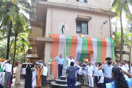 Independence celebration at bearys group of institutions, kodi, Kundapur