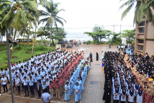 Independence celebration at bearys group of institutions, kodi, Kundapur