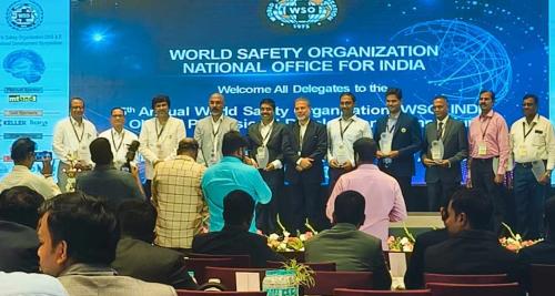 Bearys win the coveted “Outstanding Performance in Construction OHS&E Excellence Award” from WSO India